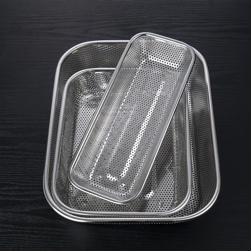 Disinfection Bowl Tray Cabinet Drain chopstick basket Plate Stainless cabinet Chopstick Containing Layer Rack Knife Fork chopstick basket Large capacity