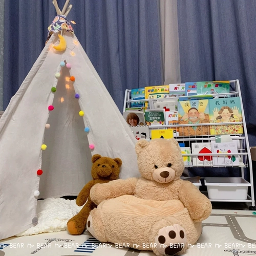 Детский диван для спальни, кресло, милое чтение, с медвежатами, татами