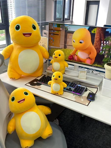 Кукла, плюшевый слайм, игрушка, динозавр, популярно в интернете, подарок на день рождения