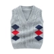 Áo vest bé trai cotton áo len 2019 trẻ em mới đan áo len trẻ em vest 3082