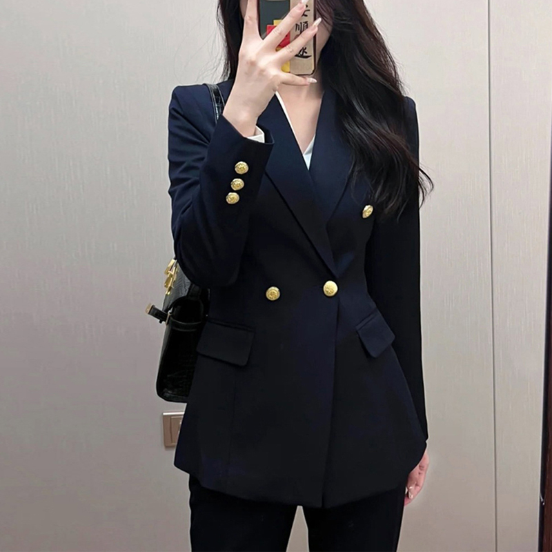 Plus-Size Professional Suit Set for Women, Spring and Autumn 100kg, Slim-Fit, Flattering, Suitable for Work Interviews, High-End Blazer for Plus-Size Women Plus-Size Professional Suit Set for Women, Spring and Autumn 100kg, Slim-Fit, Flattering, Suitable for Work Interviews, High-End Blazer for Plus-Size Women