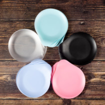 Plastic Cake Plate Frosted Thickened Disposable Dinner Plate Drop Tray Birthday Sweet Pint Fruit Dish 200