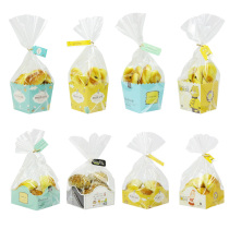  Carrot meal bag Bread long toast box Bread bag Baking box Cake caterpillar 100 sets