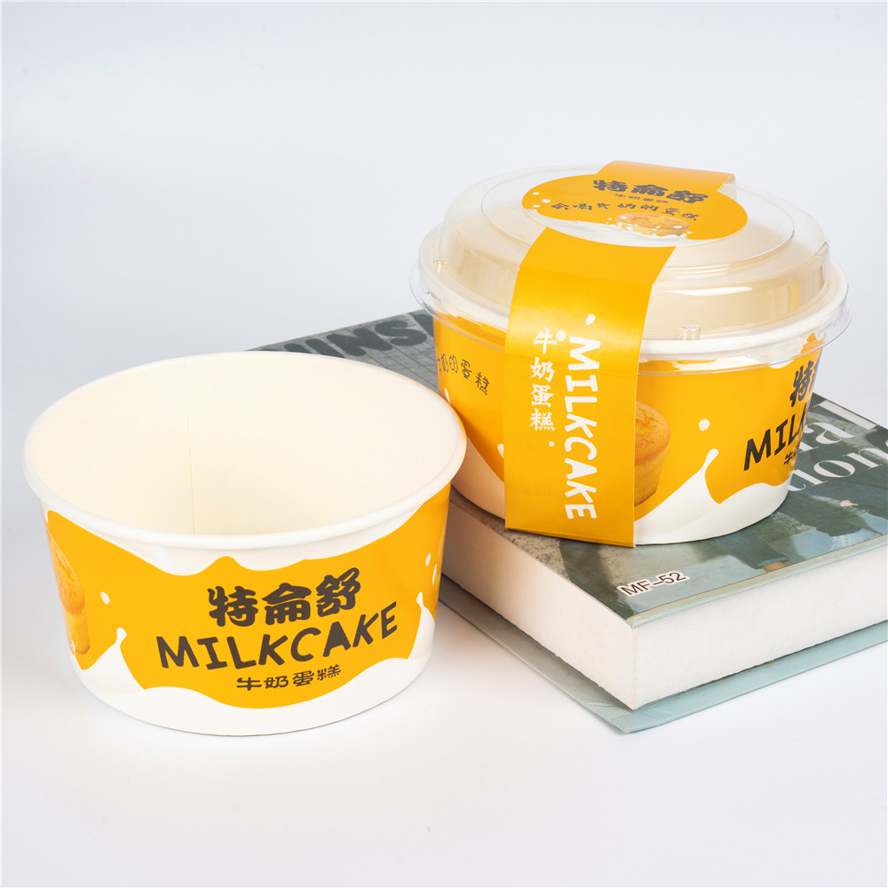 Baking packaging Hokkaido bread box Tendon milk cake Qi Wind cupcakes High temperature resistant milk cheese Cheese Paper Boxes