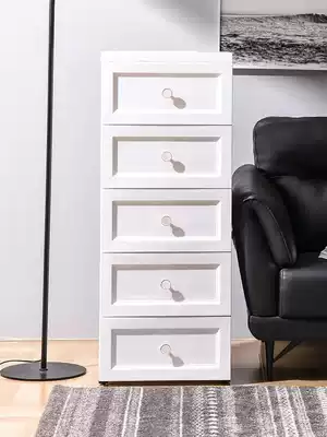 Multi-layer storage cabinet drawer type cabinet home living room clothing snacks finishing storage cabinet bedroom bedside table