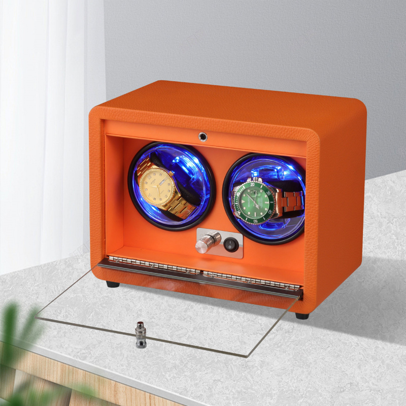 Rolex Green Submariner and Longines Luxury Watch-Specific Watch Winder, Automatic Mechanical Watch Winder That Stops When the Cover Is Opened Rolex Green Submariner and Longines Luxury Watch-Specific Watch Winder, Automatic Mechanical Watch Winder That Stops When the Cover Is Opened