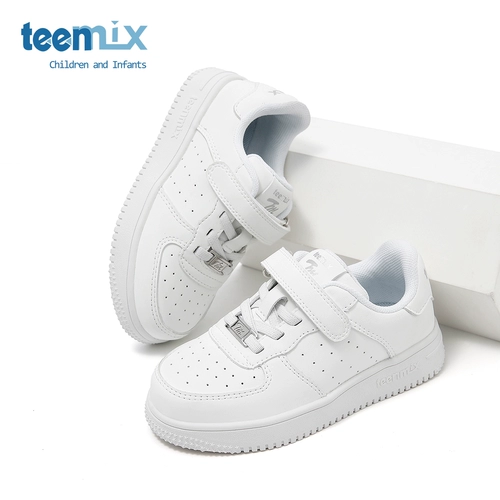 Детские туфли, спортивная обувь, белая обувь для мальчиков, кроссовки, подходит для подростков