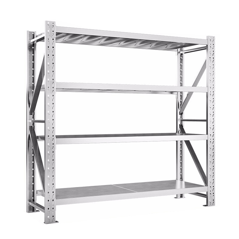 304 Stainless Steel Warehousing Shelf Warehouse Crypt Freezer Storeroom storeroom Storage shelves Commercial multilayer Heavy
