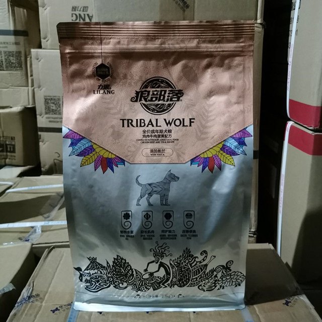 Wolf tribe dog food 5 pounds 16 pounds puppy food ຜູ້ໃຫຍ່ອາຫານຫມາ ກະດູກເສີມສ້າງ calcium ໂພຊະນາການດຸ່ນດ່ຽງທົ່ວໄປ pet dog food main