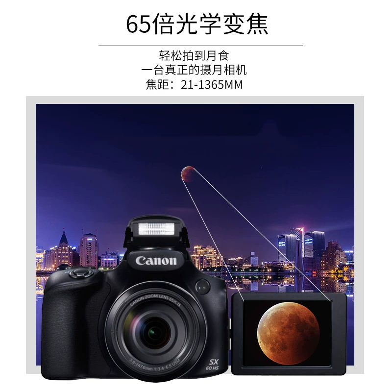 Renton/Canon PowerShot SX60 HS Changjiao концерт HD широкоугольная камера 92 прокат