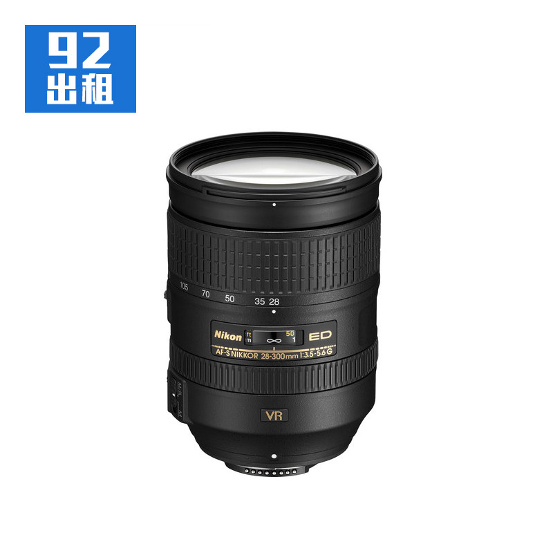 Rental Nikon Single Eye lens AFF-S 28-300mm F 3 5-5 6 G Tourist fumbling 92 Shared Leasing