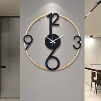 Nordic clocks wall clocks modern simple atmosphere living room home fashion creative decoration personality wall and watch