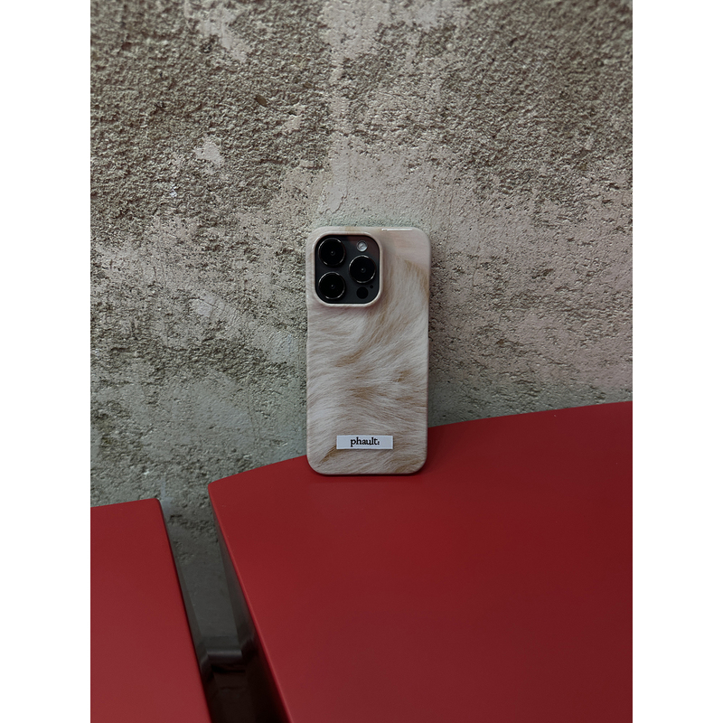 Phault Half-Pack Original Fur Pattern Imported Film Glossy Magnetic iPhone 17 Glossy Phone Case
