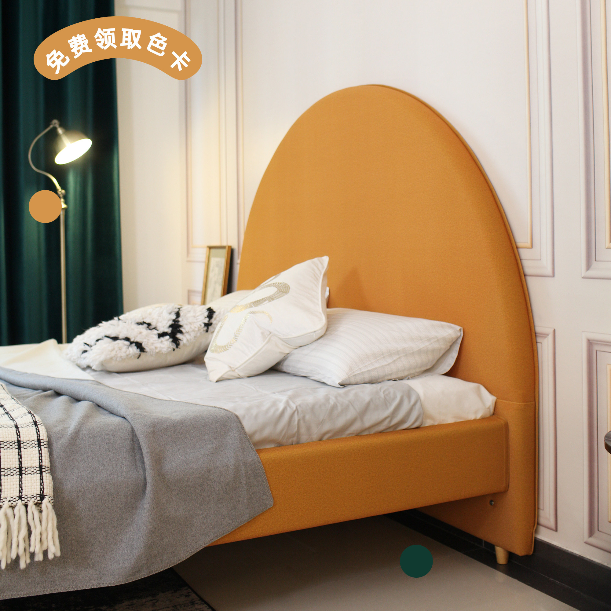 Tomato Design Out of vintage bed solid wood 1 5m French style teen cloth art bed Inwind bedroom vintage bed