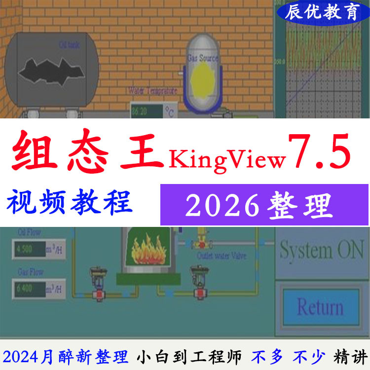 Kingview7.5Sp2 3 1 Video Tutorial Self-Study Materials 6.5532 Manual Document Case Study