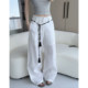 ໂສ້ງຂາກວ້າງຂອງແມ່ຍິງ linen scimitar