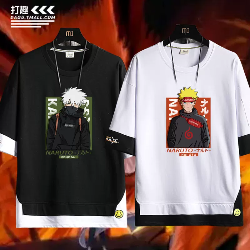Naruto, short sleeve T-shirt, set