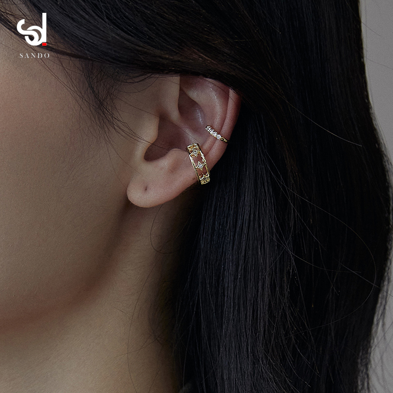 Retro Port Taste Ear Osteoclaves COLD WIND SUPERIOR Superior Ear Pendant Earrings Ear hanging ear clip No earbugless