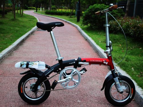 American GOGO aluminum fairy folding car 12 inch aluminum alloy children adult folding bicycle