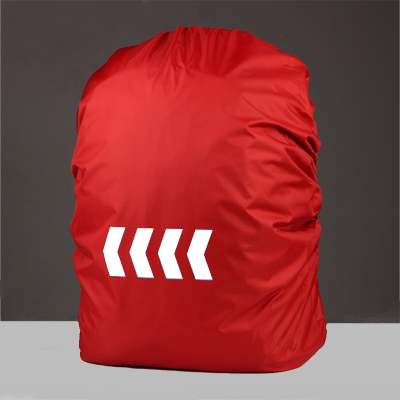 2020 new Oxford cloth reflective backpack rain cover primary and secondary school school bag rain cover waterproof cover outdoor equipment