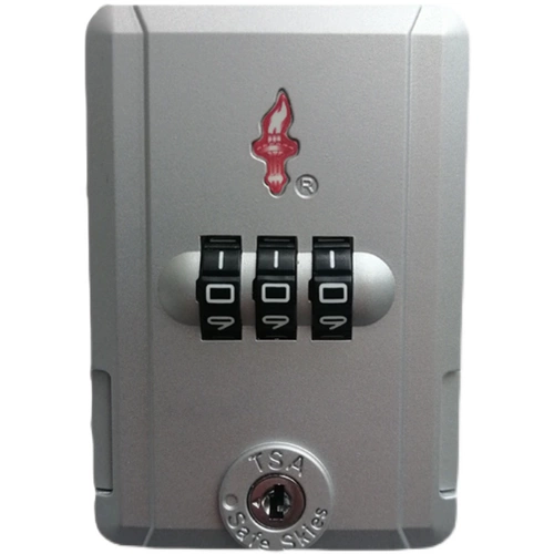 Deloly Box Lock Lock Lock Lock TSA Safe Skies Aluminum рамка