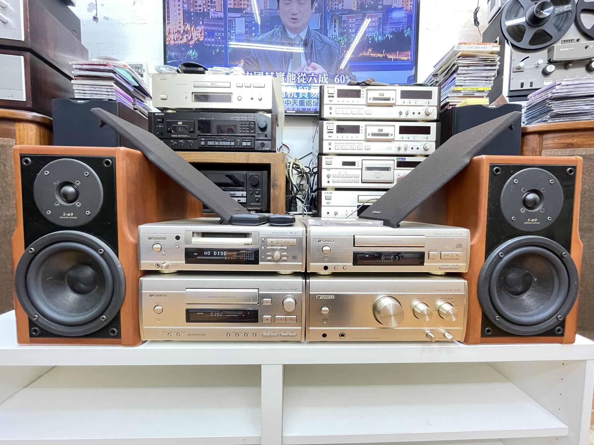 Japan's sansui landscape alpha a-α-9: the sound of a enthusiast's