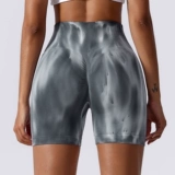 Белье для коррекции формы бедер для йоги, спортивные штаны, шорты для спортзала, высокая талия, для бега, в обтяжку