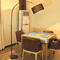 Floor lamp fishing living room bedroom mahjong study net red remote control Nordic minimalist light luxury ins Wind vertical table lamp