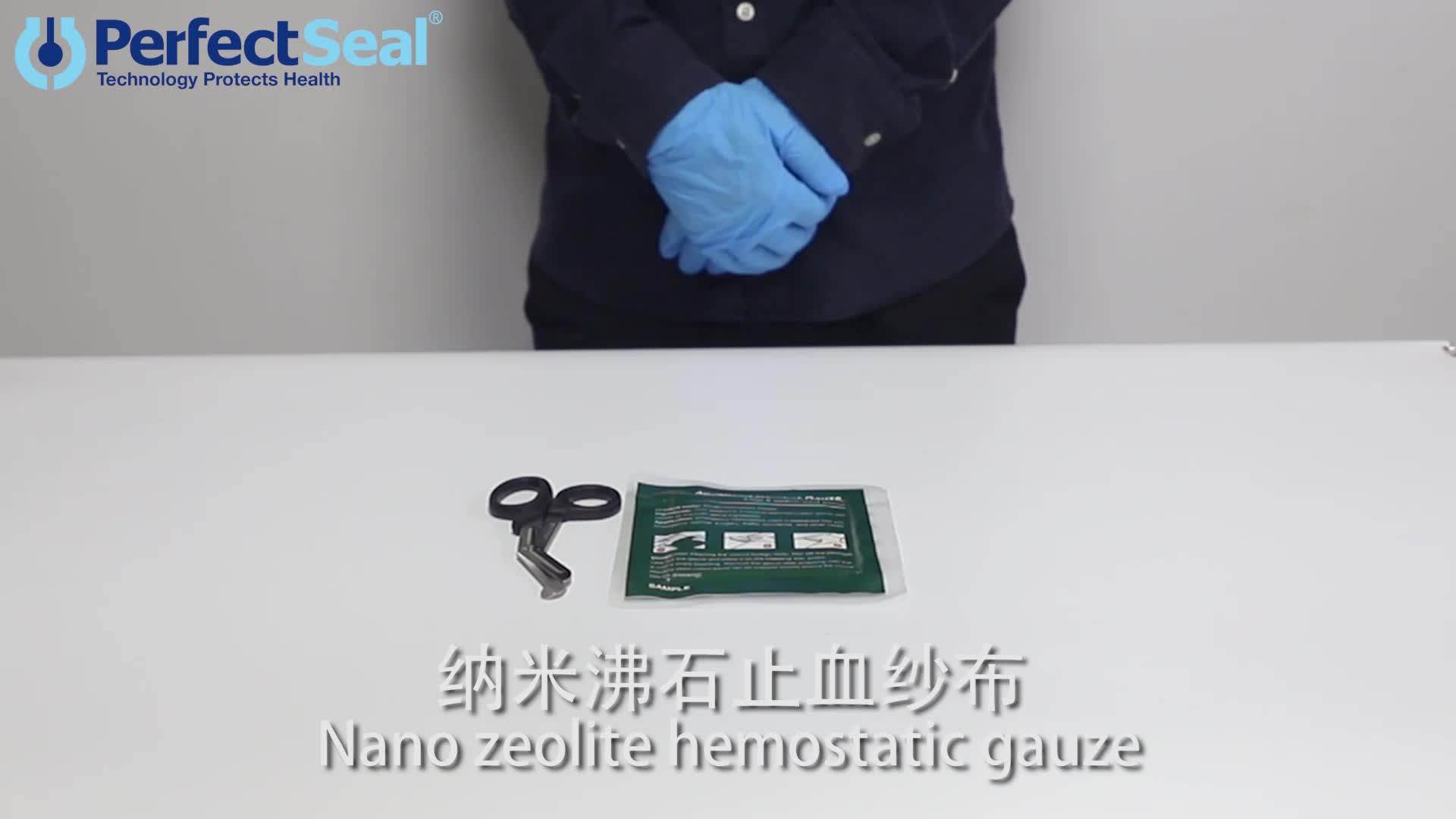 Ifak Quick Clot Combat Gauze Zeolite Hemostatic Gauze Buy Blood Clot