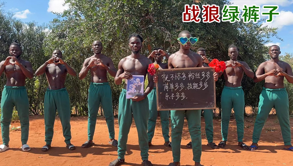 战狼队 绿裤子-Wolf green-from Africa