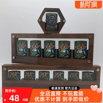 zippo lighter display box zippo display stand lighter collection box black walnut solid wood storage box