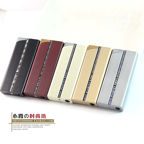 Nguyên bản Tiger Tiger 872 kim loại mỏng nhẹ hơn mận cá tính sáng tạo gió nhẹ hộp quẹt diêm