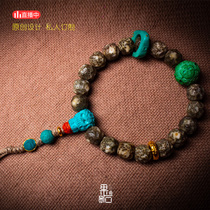 (Guoshi designer) Seiko Moon Bodhi single circle with turquoise to support private customization