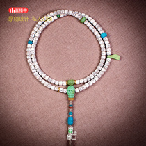 (Guoshi designer) Tang Grass Tuolin suit original mine emerald green corpse Tuolin three-way inlaid 24k gold