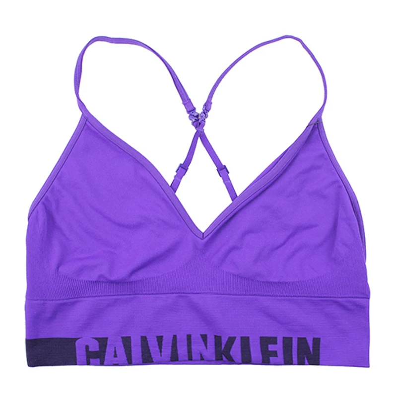 США CK CALVIN KLEIN Женское эластичное хлопковое бесшовное стальное кольцо бюстгальтер нижнего белья 1567