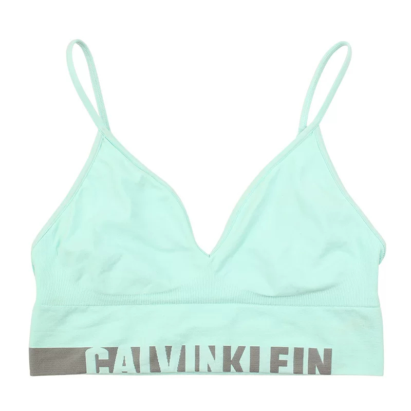 США CK CALVIN KLEIN Женское эластичное хлопковое бесшовное стальное кольцо бюстгальтер нижнего белья 1567