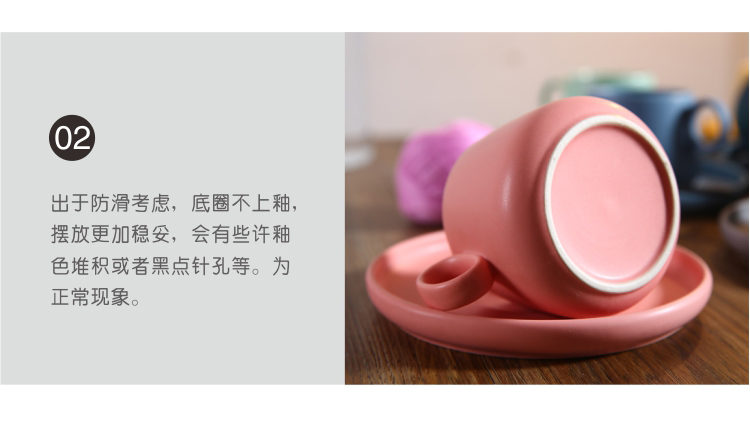 Cốc cà phê đặt ly cà phê phong cách Bắc Âu và chiếc đĩa đơn giản kiểu Nhật cốc gốm cốc cốc - Cà phê dụng cụ pha cold brew