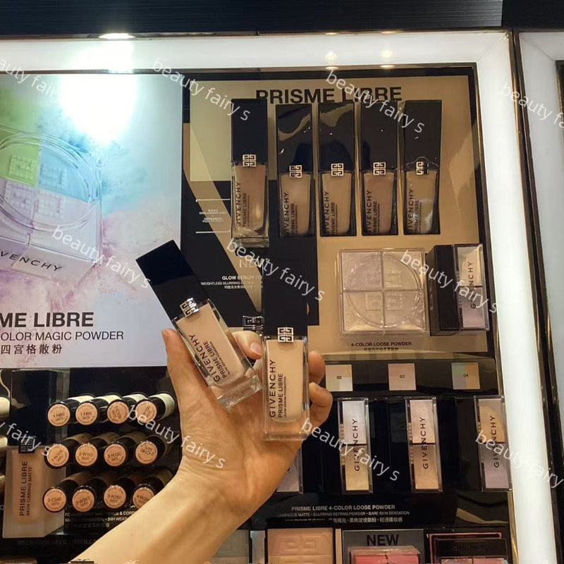 Givenchy Star Streamer Liquid Foundation Soft Light Ultra-Fit Bottle New Foundation Liquid 0N 1N 0.5N