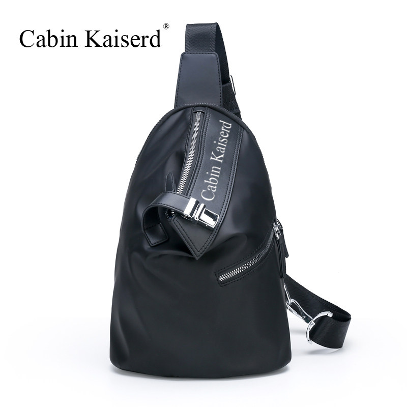 CabinKaiserd chest bag Oxford cloth men's bag Korean version men's shoulder bag men's bag messenger bag chest backpack