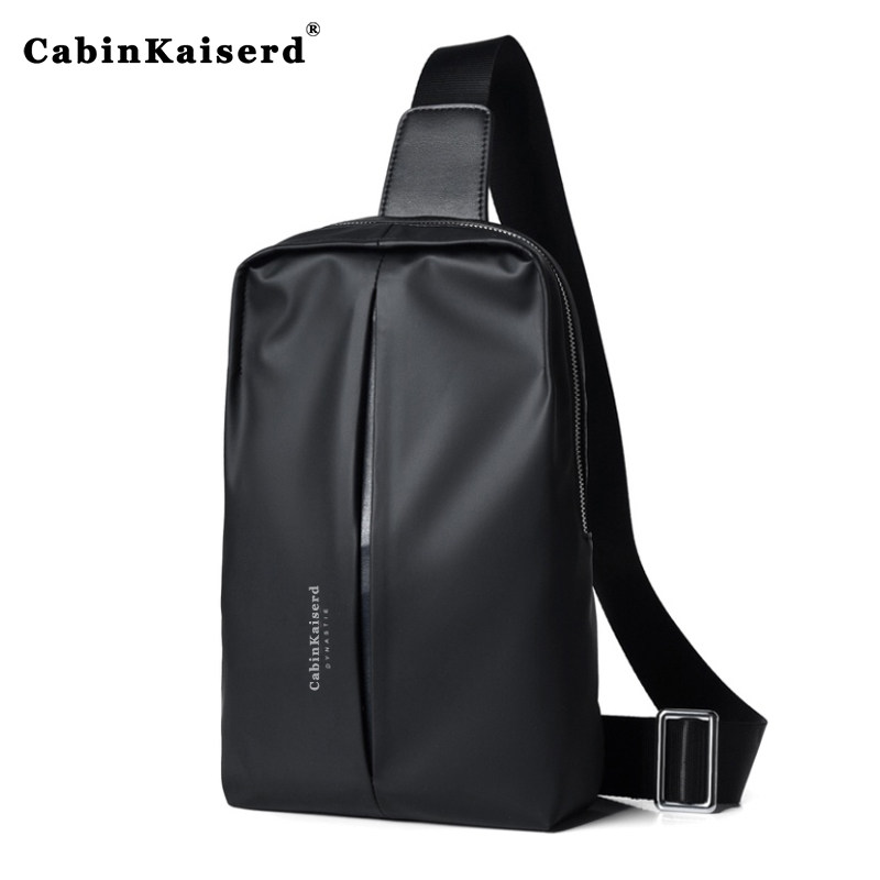 Chest bag men's Oxford cloth messenger bag Korean version men's bag canvas shoulder bag tide brand men's bag shoulder bag small backpack