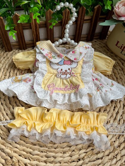 40cm棉花娃娃衣服星黛露玲娜贝儿着替替换装毛绒玩具公仔手工礼服