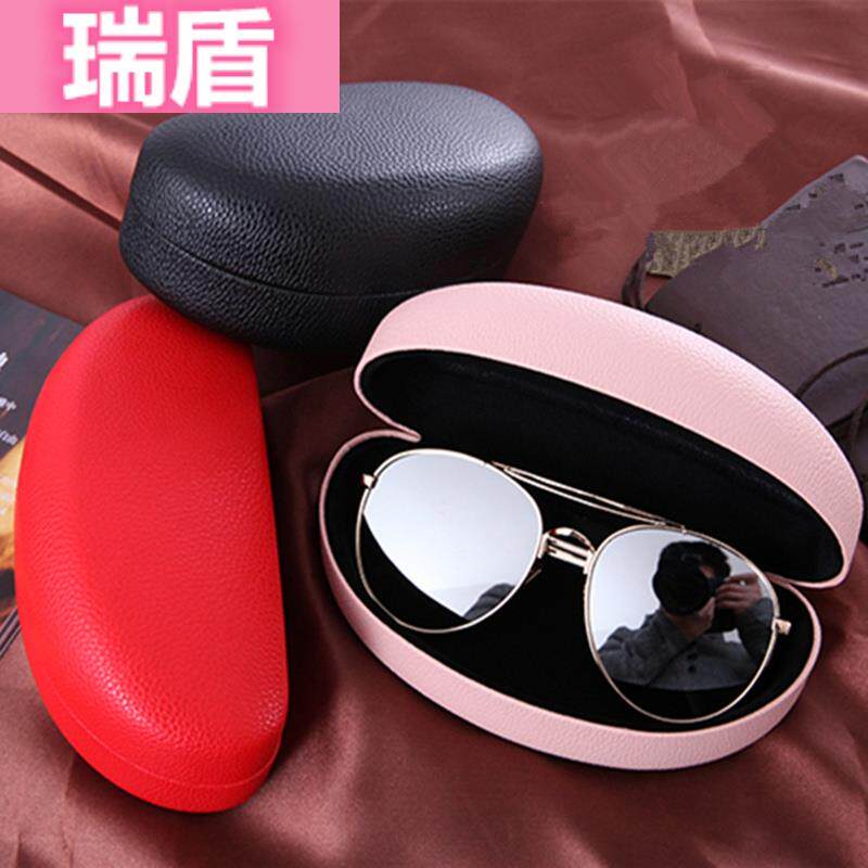 Large number sport sunglasses box male and female briefs portable anti-pressure sunglasses case pull chain creative myopia eye box