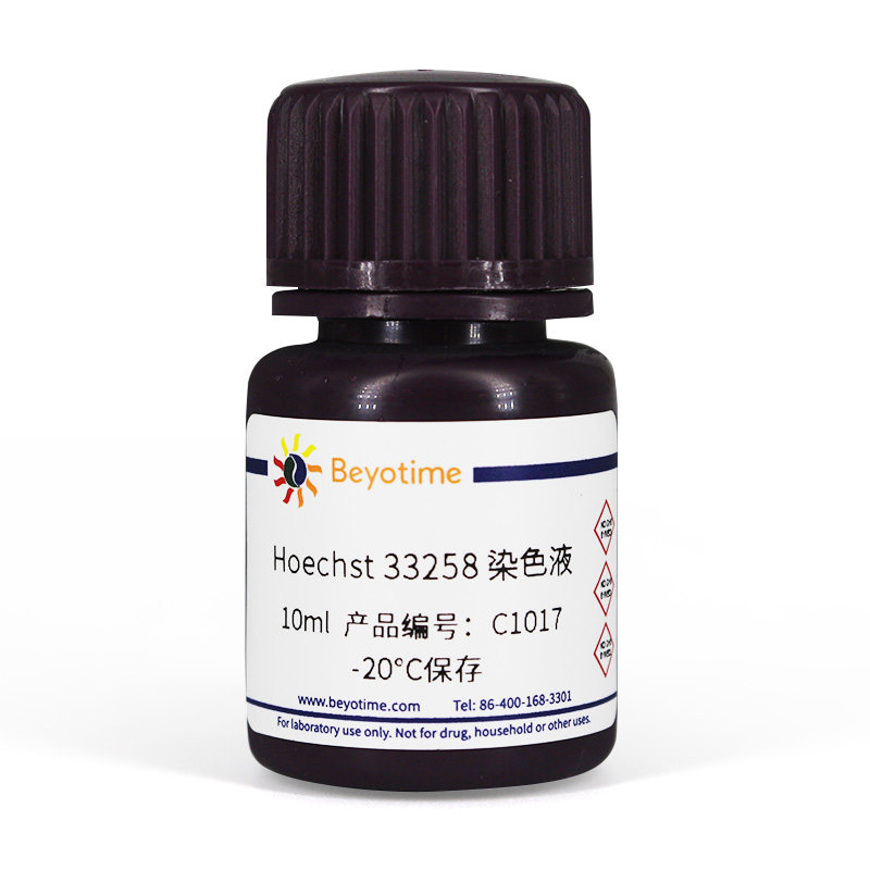 碧云天Hoechst 33258染色液C1017