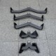 High Pull-Down Handle with Adjustable Angle, Chest Grip, Seated Rowing Training Bar, Multi-Functional Back Training