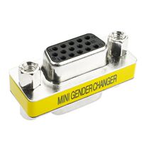 vga female adapter vga wire extension pair straight through double female 15 hole to 15 male female head conversion