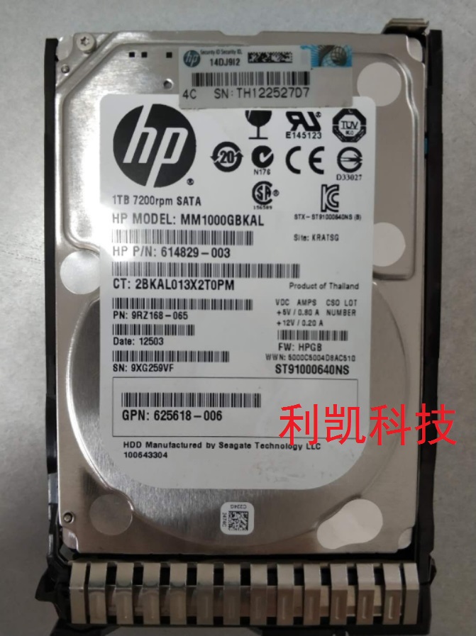 HP HP 1TB SATA 2 5 7 2K G8 G9 656108-001 614829-003 Original