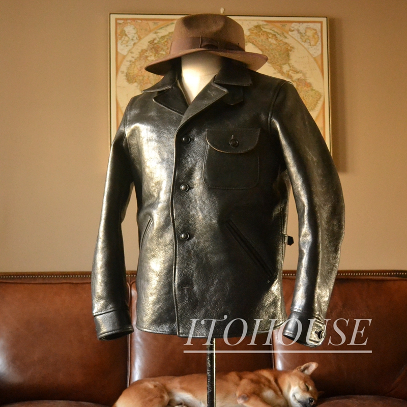 Four Corners Tea Heart Horsehide Jacket Produced by Itohouse