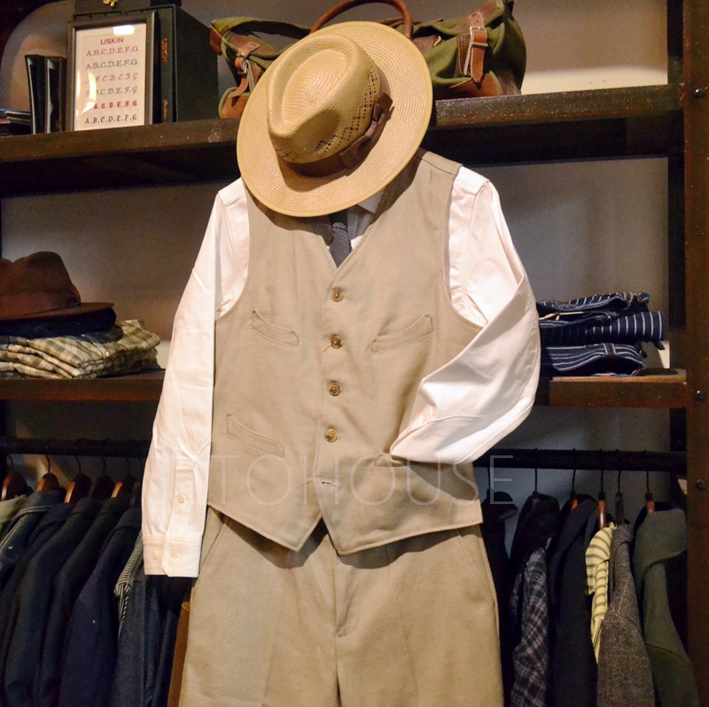 Itohouse Produces a Panama Tailor-Made Heavy Linen Vest