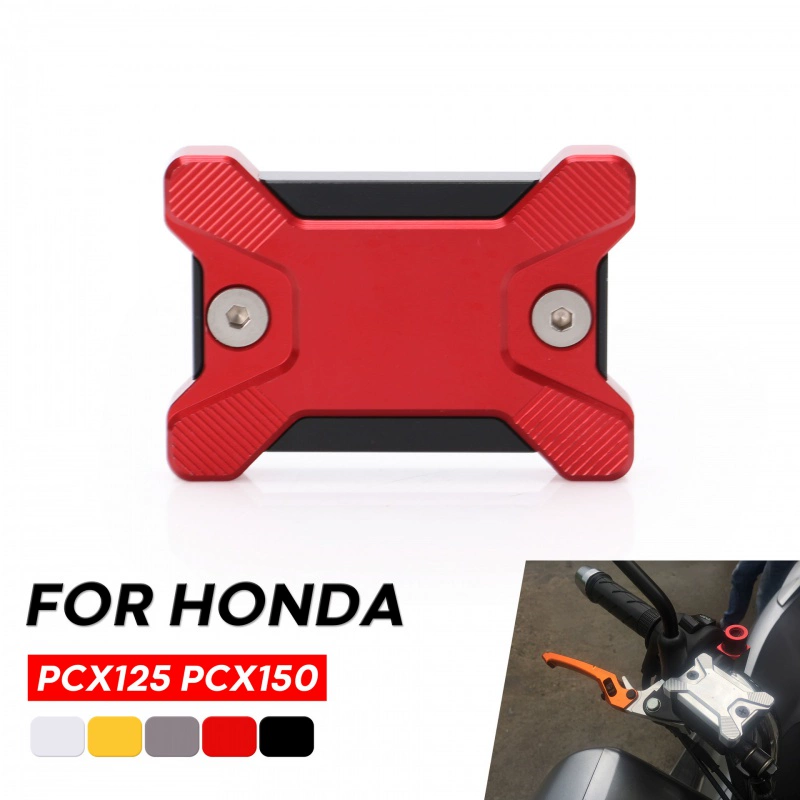 Thích hợp cho các bộ phận xe máy CNC hợp kim nhôm cốc dầu phanh nắp trên bơm phù hợp cho Honda PCX 150 1 - Phụ kiện MP3 / MP4