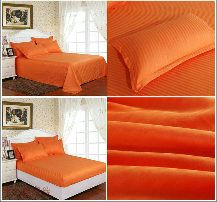 Bông bốn mảnh trắng ba mảnh quilt cover sheets giường 笠 kit bông vải khách sạn bộ đồ giường khách sạn